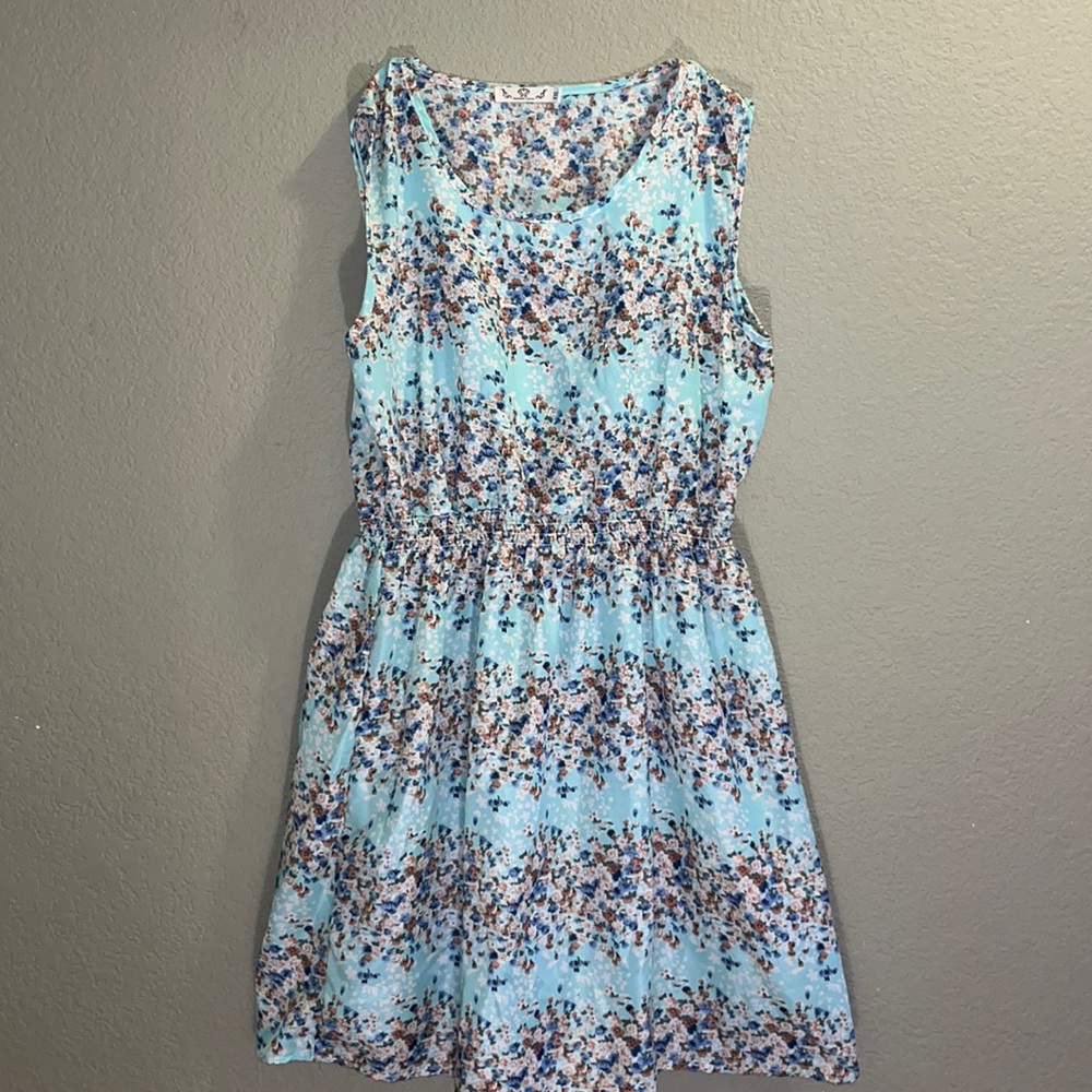 Short flower dress